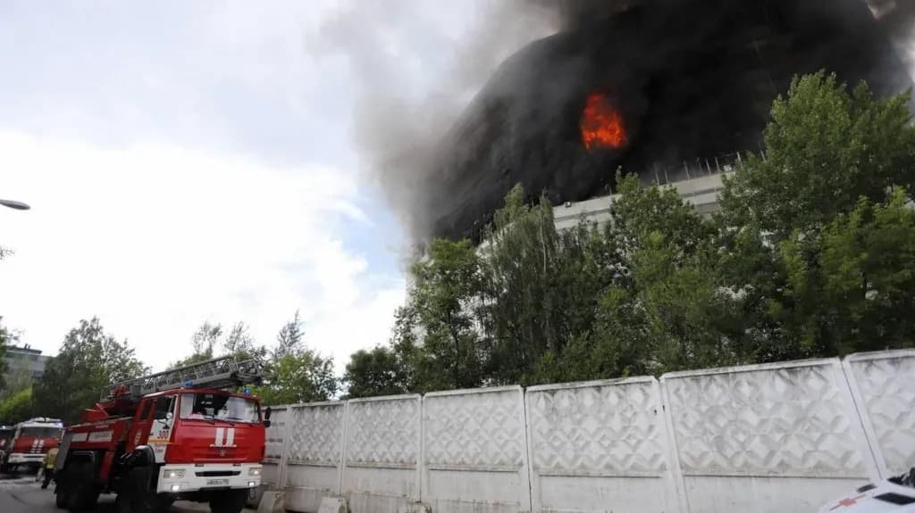 Incendie près de Moscou: au moins huit morts