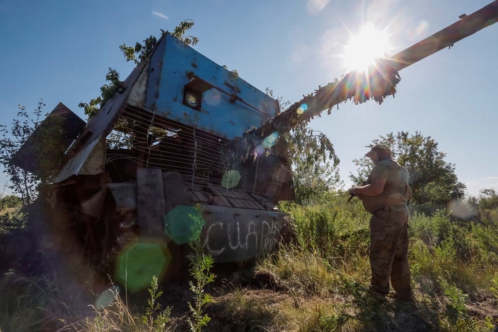 Ukraine saisit un véhicule militaire russe