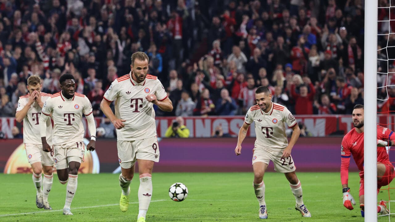 Bayern ravage Zagreb 9-2 avec un quadruplé exceptionnel de Kane