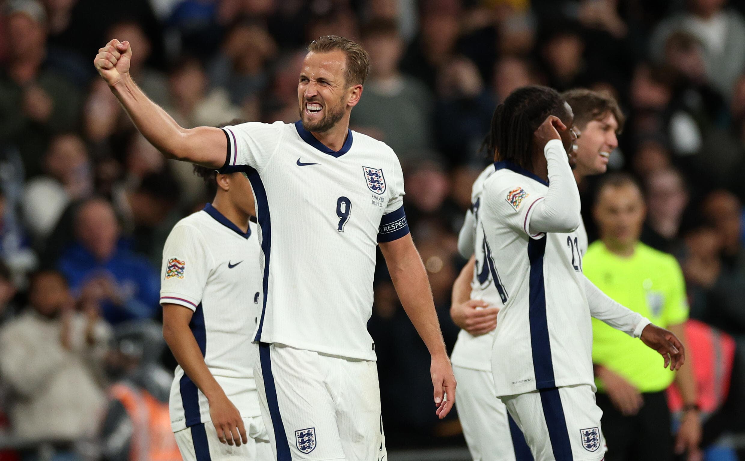 Harry Kane brille pour ses 100 sélections