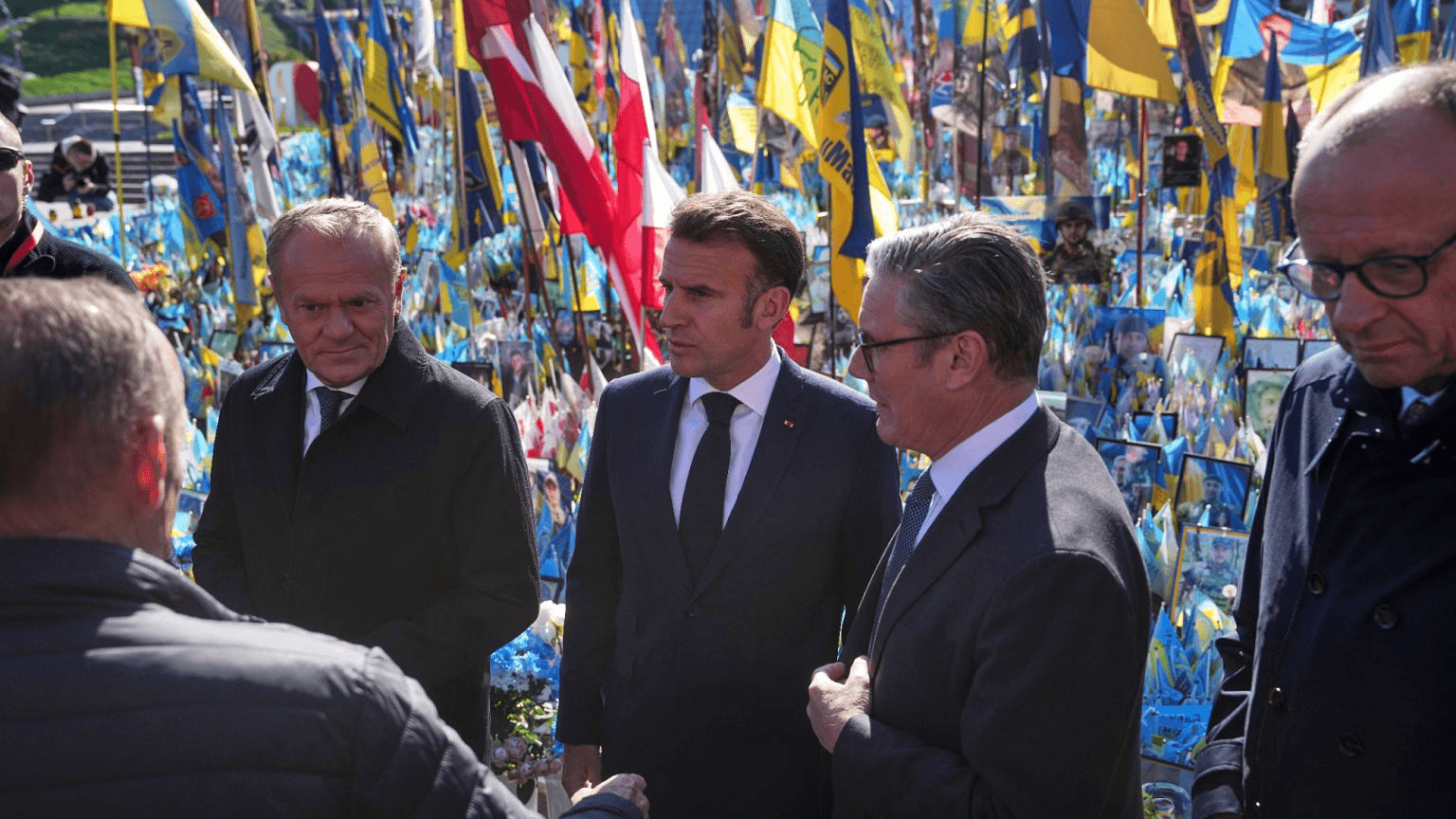 Les dirigeants des quatre grandes puissances européennes envoient un message à Poutine depuis Kiev