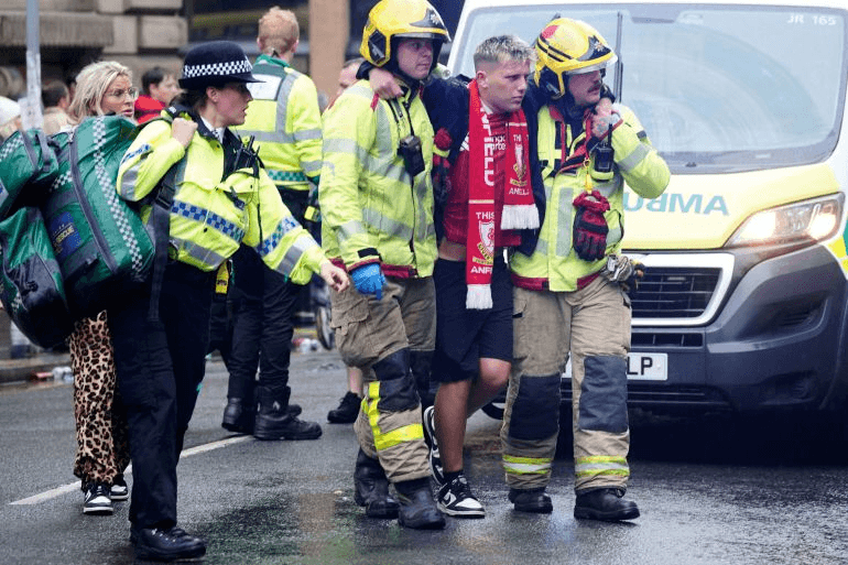 47 blessés lors de l’incident à Liverpool
