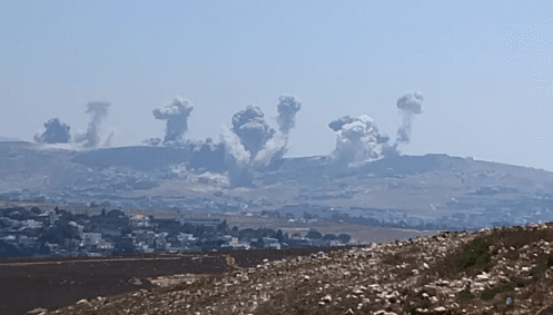 Israël bombarde un site du Hezbollah au Liban