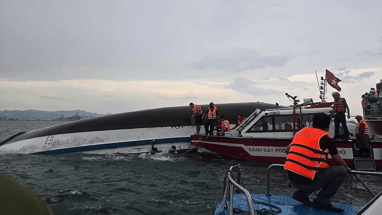 Naufrage au Vietnam : 37 morts dans la baie d’Ha Long
