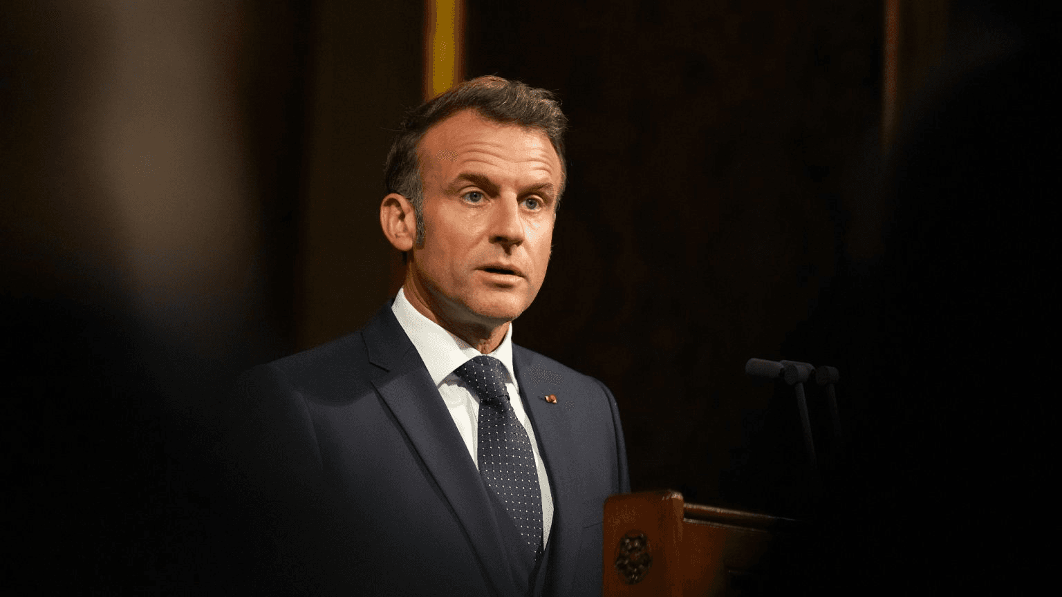 Macron appelle à la création d’un État palestinien