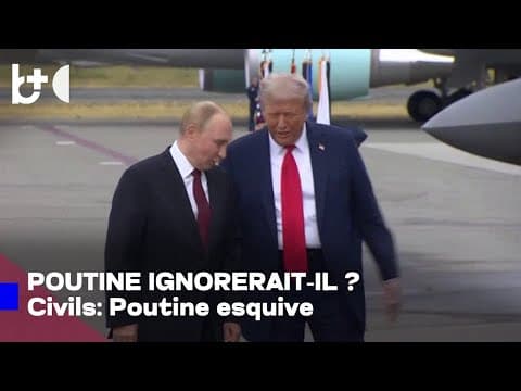 Allez-vous arrêter de tuer des civils ?" Poutine ignore la question d'une journaliste.