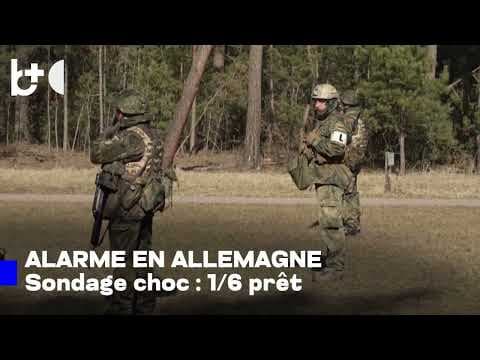 Les Allemands refusent la guerre : 1 sur 6 prêt à défendre le pays, selon un sondage