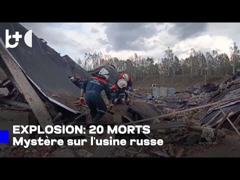 Explosion dans une usine de poudre en Russie : 20 morts, 134 blessés