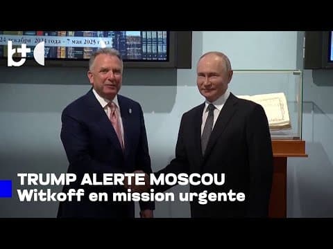 L'homme de Trump en mission à Moscou : Witkoff se rend en Russie la semaine prochaine