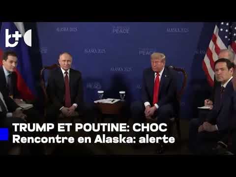 Images de la rencontre Trump-Poutine