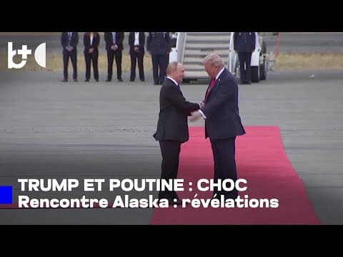 Début de la rencontre historique, Trump accueille Poutine avec applaudissements et poignée de main